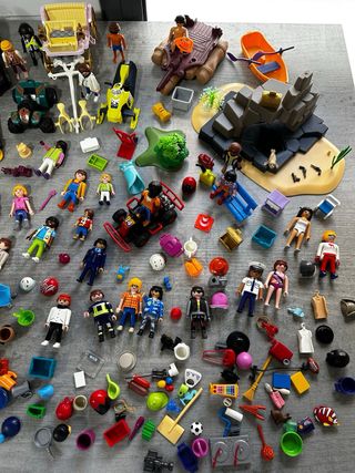  Playmobil con accesorios