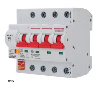 Interruptor de circuito inteligente WIFI 4P 20A