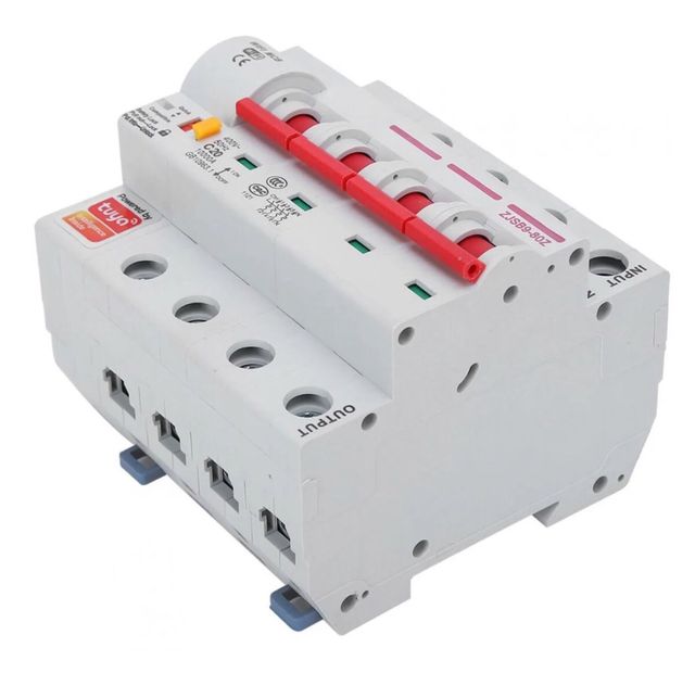 Interruptor de circuito inteligente WIFI 4P 20A