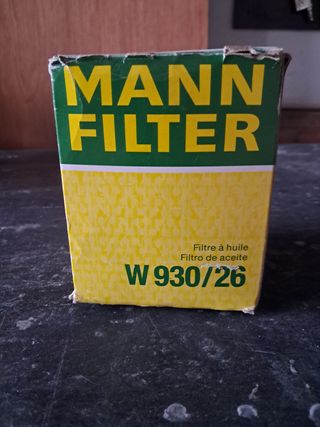 Filtro aceite Mann Filter W930/26