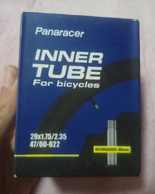 CAMARA BICICLETA RUEDA 29 PULGADAS VALVULA GORDA