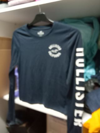Camiseta Hollister mujer T XS