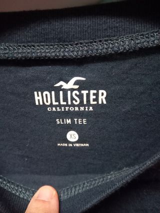 Camiseta Hollister mujer T XS