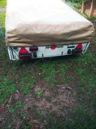 Remolque carro tienda camping