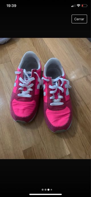 Zapatillas new balance como  nuevas con su caja