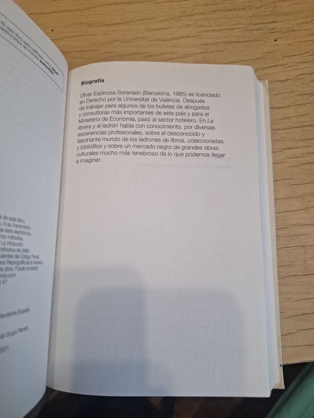 La librera y el ladrón