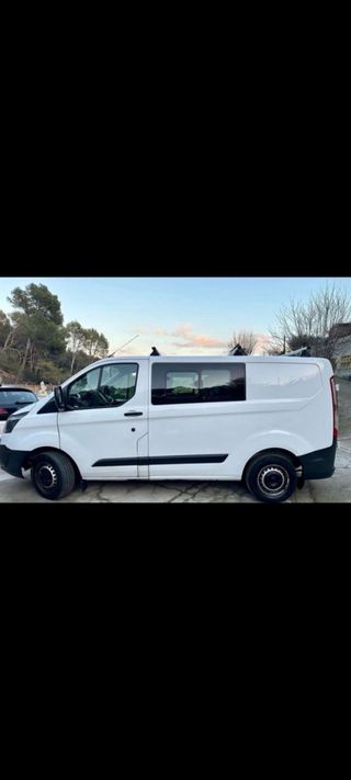 Ford Transit Custom 2016 pegatina B 6 plazas 