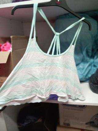 Camiseta tirantes Mujer T M Hollister