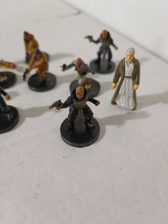 Star Wars mini figuras años 2000