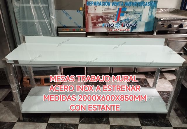 Mesa de acero inoxidable 