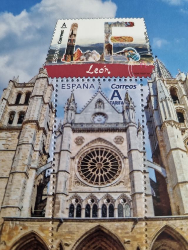 Sellos España 2018. Catedral de León