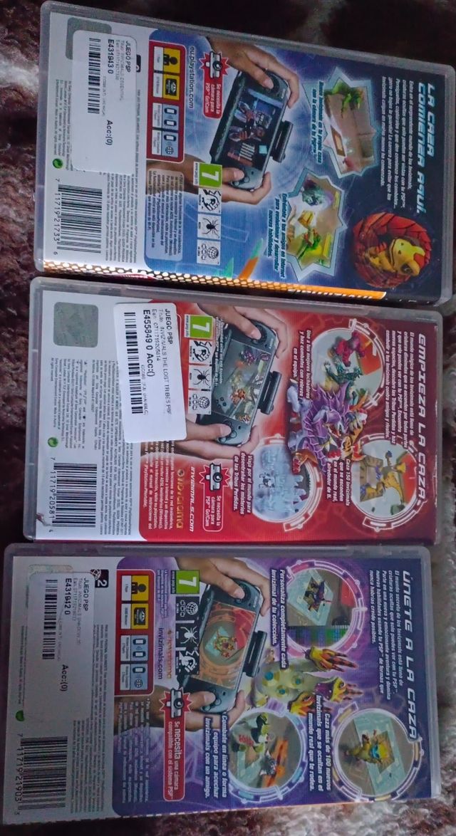 VIDEOJUEGOS PSP PACK INVIZIMALS