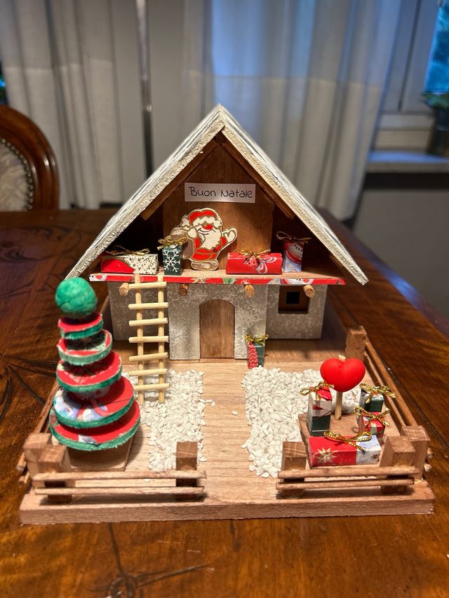 Casetta Natalizia artigianale