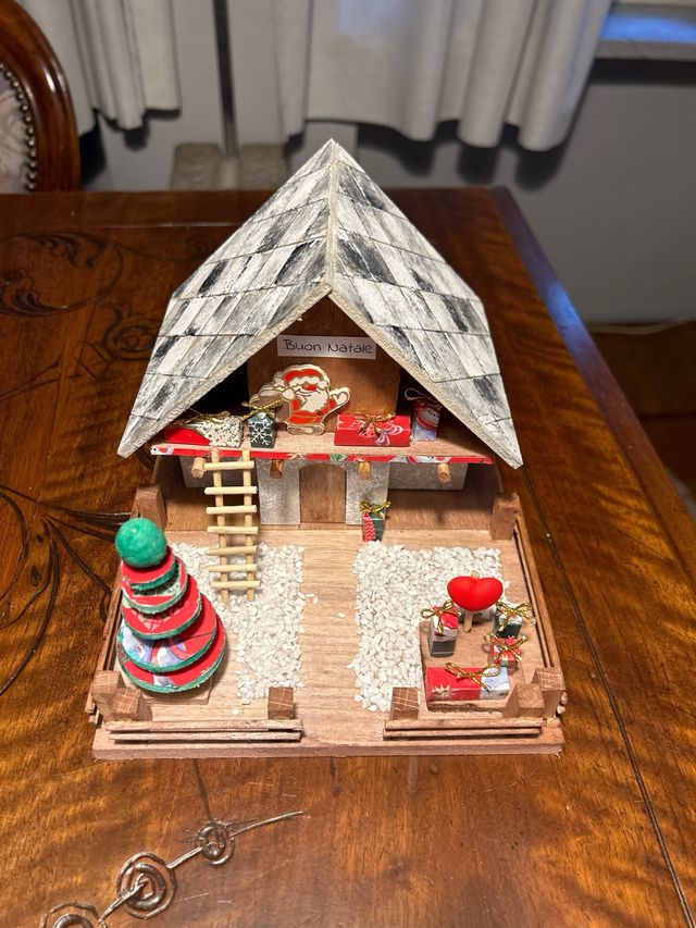 Casetta Natalizia artigianale