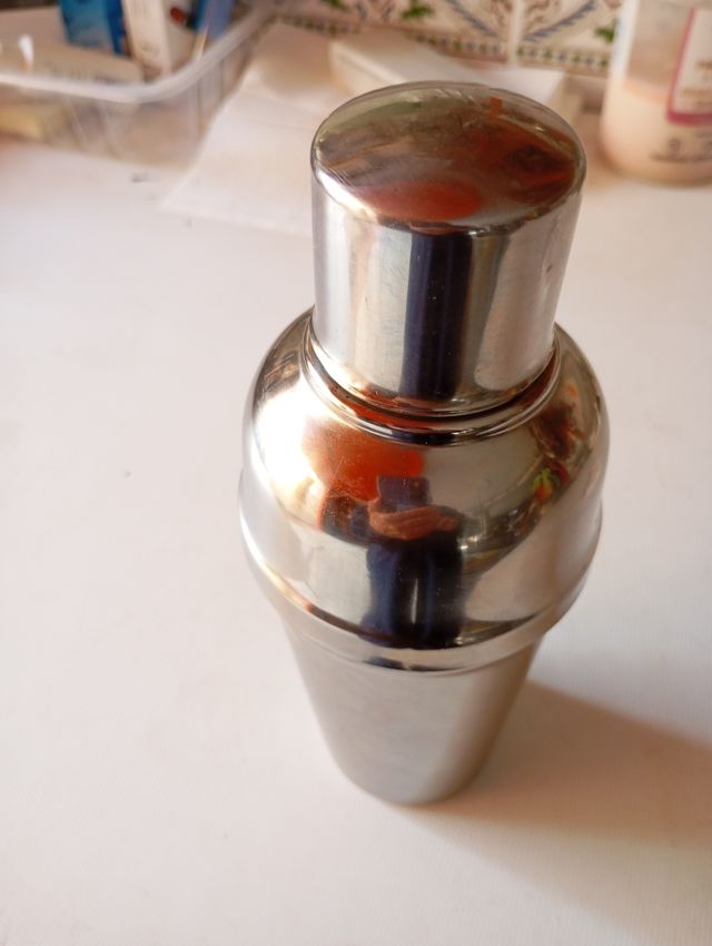 Coctelera auténtica de acero inoxidable