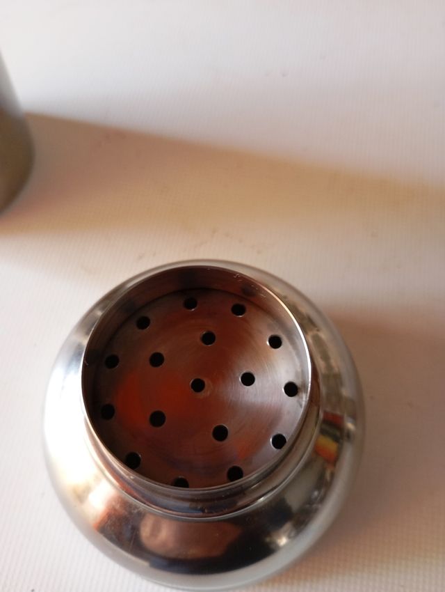 Coctelera auténtica de acero inoxidable