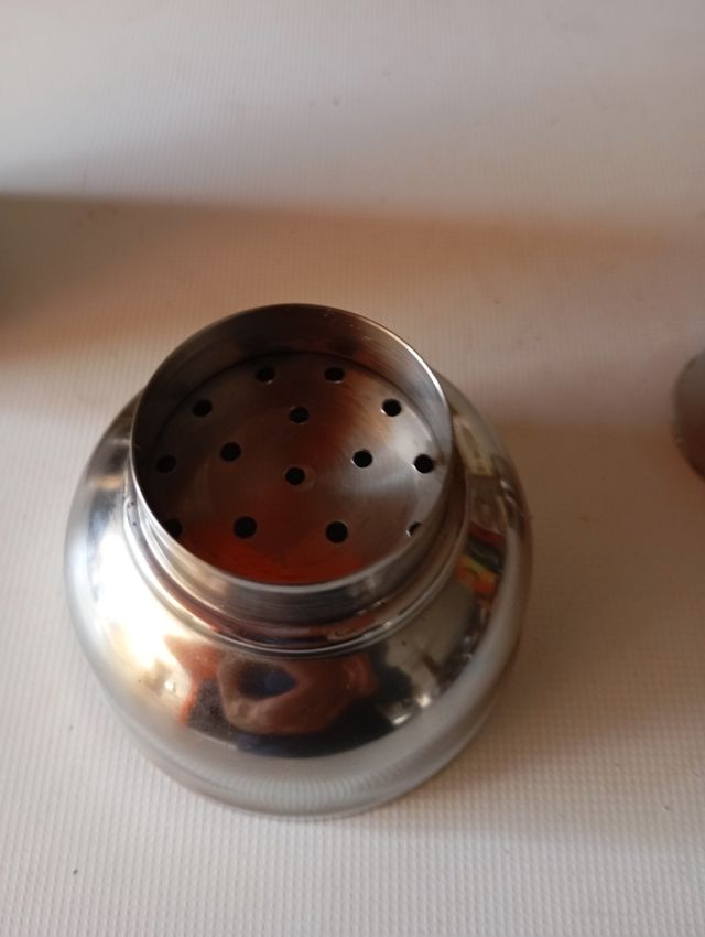 Coctelera auténtica de acero inoxidable