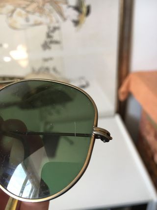 Gafas del sol aviador vintage