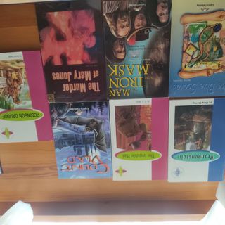 Pack de 7 libros en inglés 