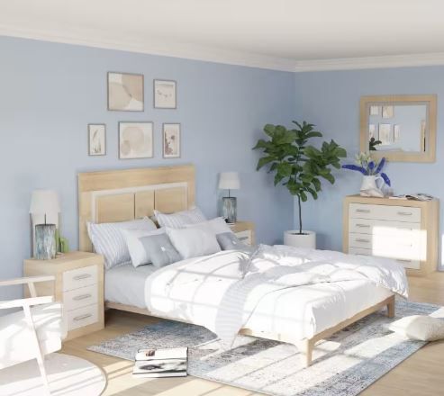 Comoda blanca para dormitorio estilo nordico