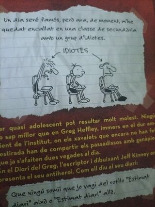Vendo diari de Greg num.1