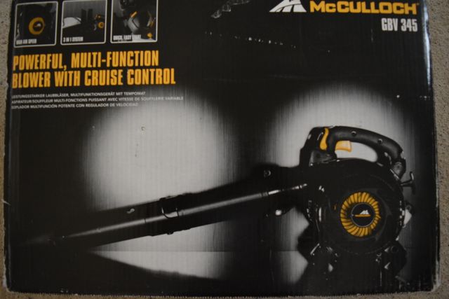 Macculloch GBV 345 aspirador soplador