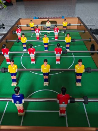 ✅️ MINI FUTBOLÍN DE 6 AGARRES