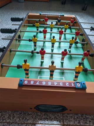 ✅️ MINI FUTBOLÍN DE 6 AGARRES