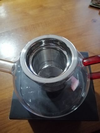 Teiera in vetro Bugatti