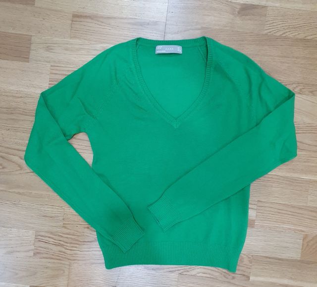 Jersey punto mujer zara