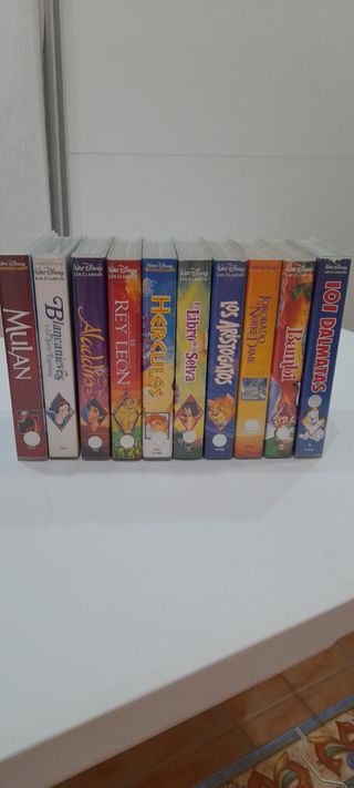 Películas Disney VHS