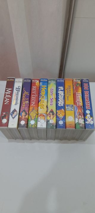 Películas Disney VHS