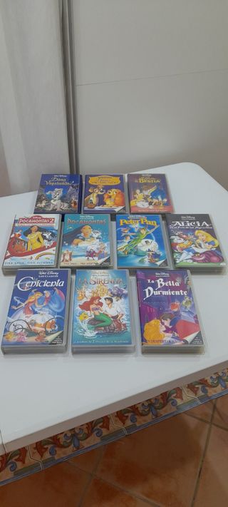 Películas Disney VHS