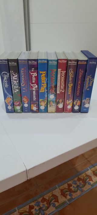 Películas Disney VHS