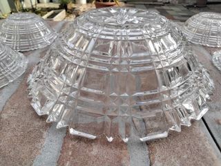 Set 7 articoli cristallo epoca 