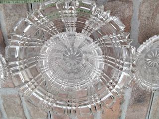 Set 7 articoli cristallo epoca 