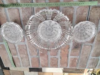 Set 7 articoli cristallo epoca 