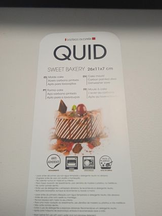Molde cake "Quid"