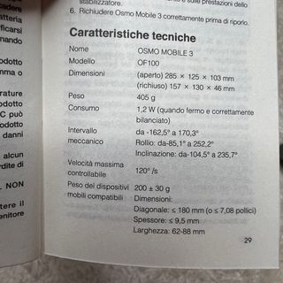 Stabilizzatore DJI Osmo Mobile 3 Combo