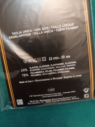 14 paia calzini collant velati 20 den