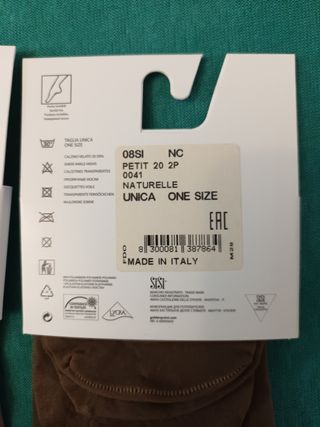 14 paia calzini collant velati 20 den