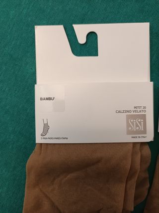 14 paia calzini collant velati 20 den