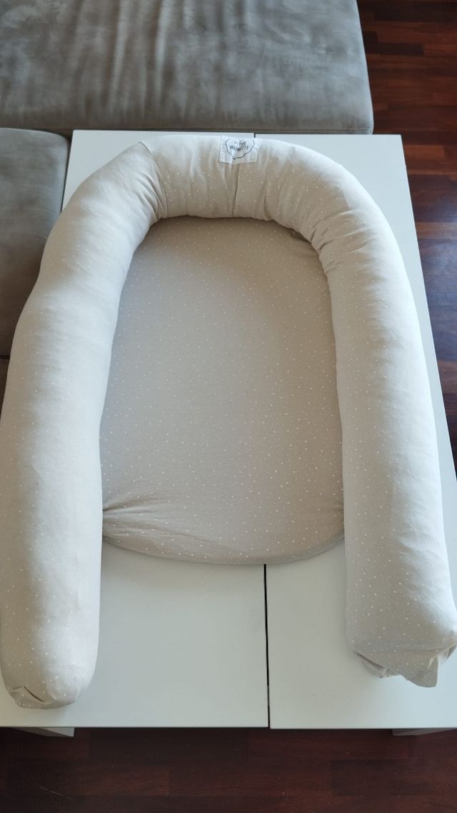 Cuna nido de algodón orgánico