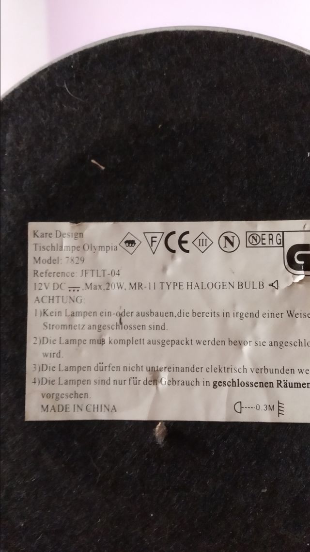 Lampada Olympia Kare Design