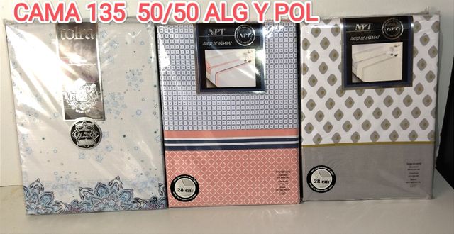 Foglie letto in cotone e poliestere 50/50 C135