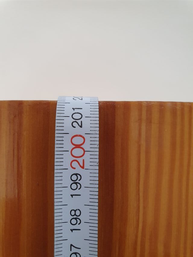 Puerta madera maciza 75x200 cm. Nueva.