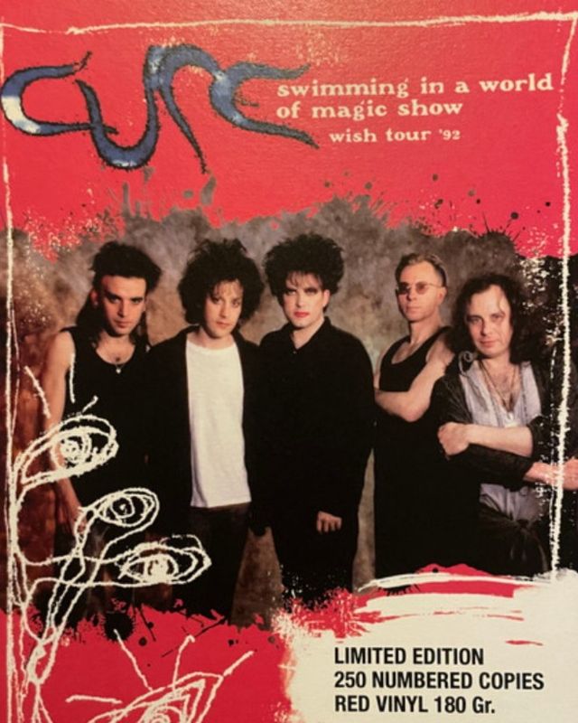 VINILO THE CURE BOX SWIMMING IN A WORLD MAGIC SHOW