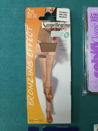 11 paia di gambaletti collant