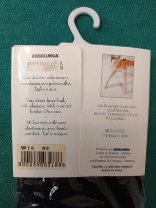 11 paia di gambaletti collant