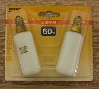 OSRAM Tubo 3 Opale E14 60W Speciale 230V SPC.T29/1